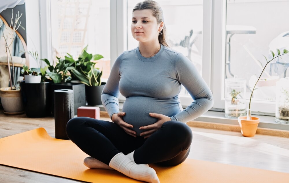 Ejercicios de fisioterapia prenatal para fortalecer el suelo pélvico